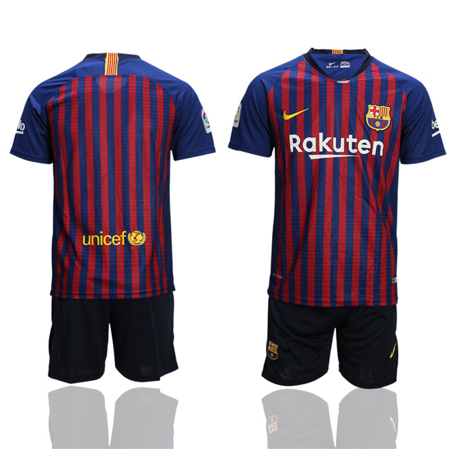 2018 19 Barcelona Home Soccer Jersey
