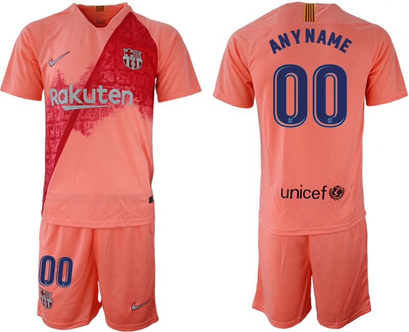 2018 19 Barcelona Third Away Customized Soccer Jersey