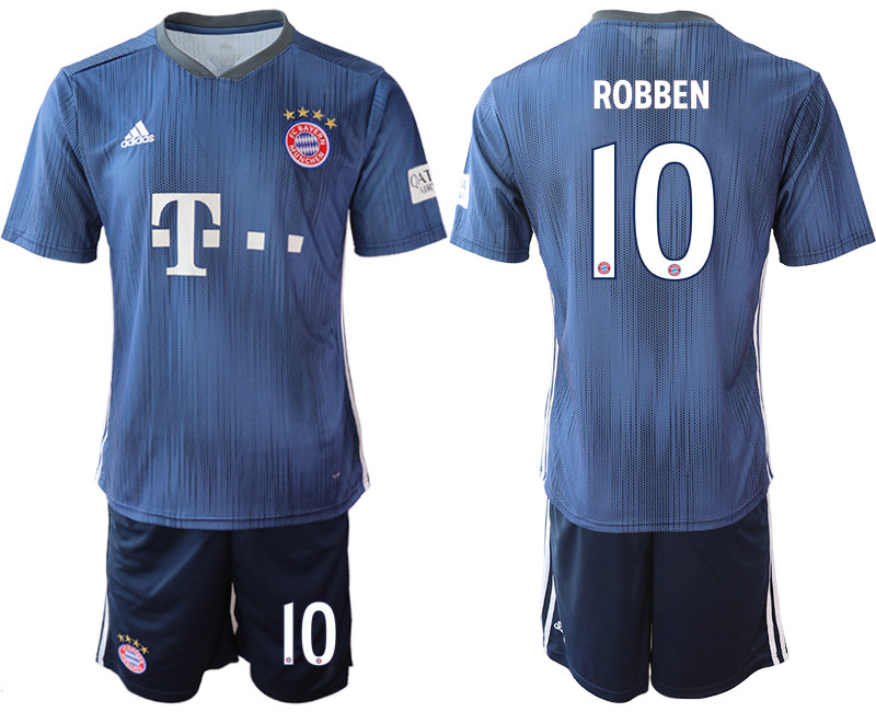 2018 19 Bayern Munich 10 ROBBEN Third Away Soccer Jersey