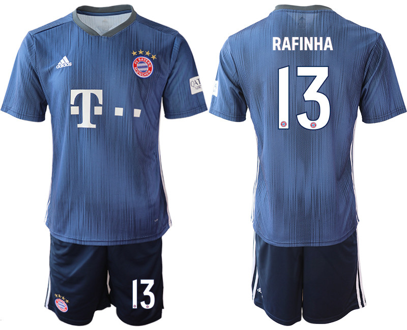 2018 19 Bayern Munich 13 RAFINHA Third Away Soccer Jersey