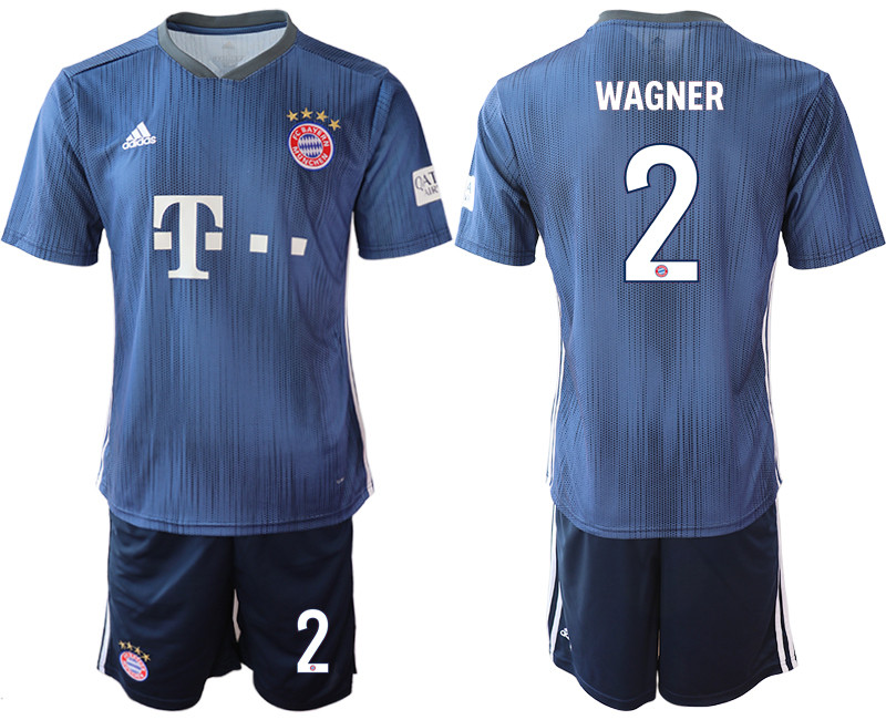 2018 19 Bayern Munich 2 WAGNER Third Away Soccer Jersey