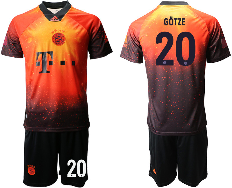 2018 19 Bayern Munich 20 GOTZE FIFA Digital Kit Soccer Jersey