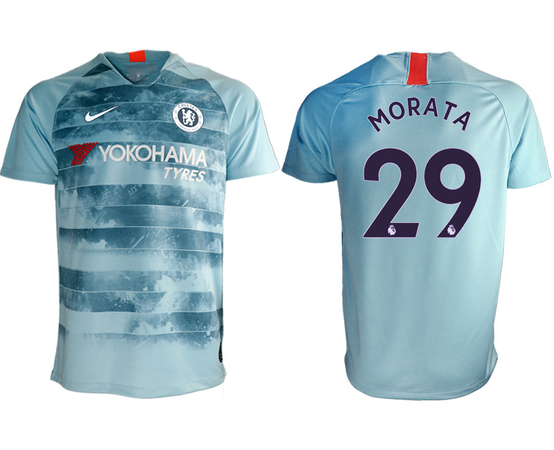 2018 19 Chelsea 29 MORATA Third Away Thailand Soccer Jersey