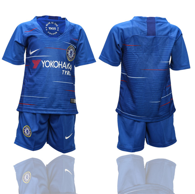 2018 19 Chelsea Home Youth Soccer Jersey