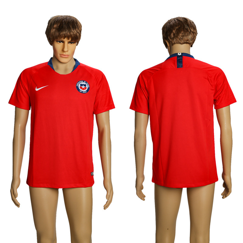 2018 19 Chile Home Thailand Soccer Jersey