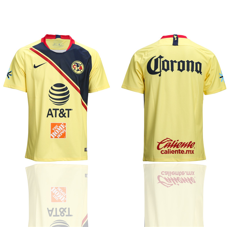 2018 19 Club America Home Thailand Soccer Jersey