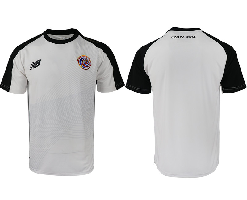 2018 19 Costa Rica Away Thailand Soccer Jersey