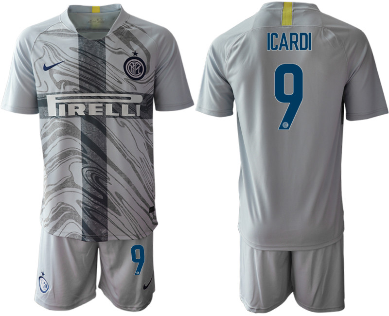 2018 19 Inter Milan 9 ICARDI Third Away Soccer Jersey