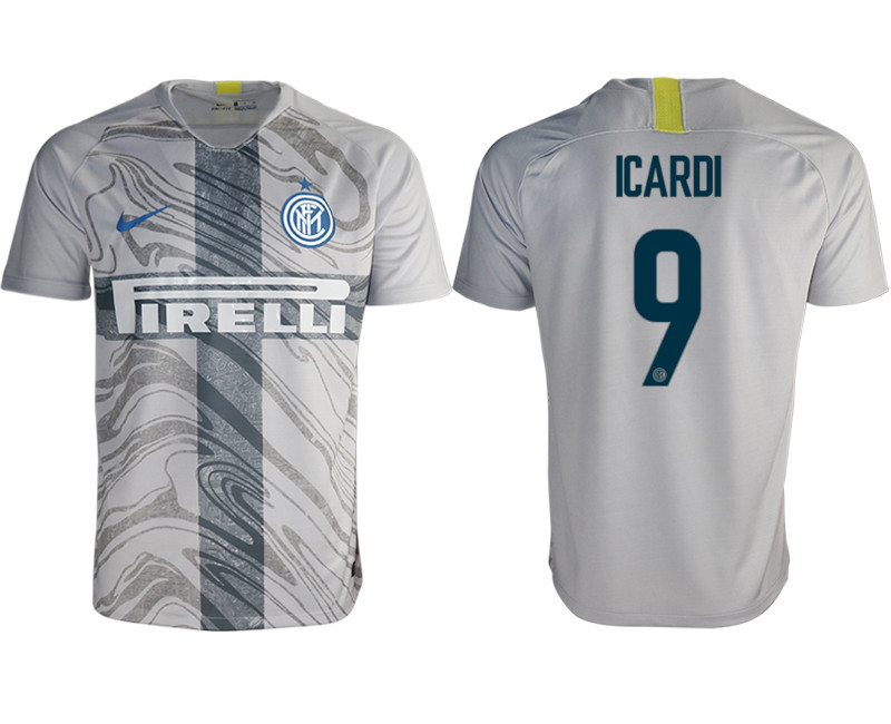 2018 19 Inter Milan 9 ICARDI Third Away Thailand Soccer Jersey