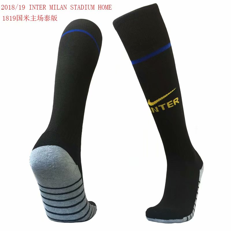 2018 19 Inter Milan Home Soccer Socks