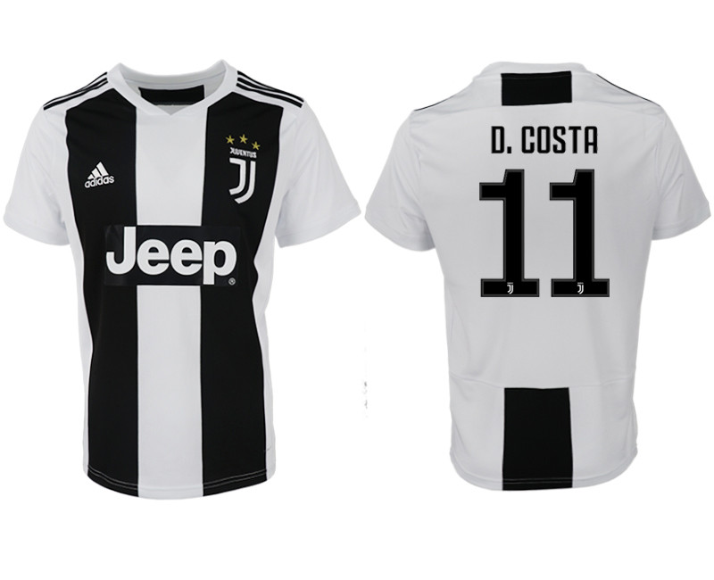 2018 19 Juventus 11 D. COSTA Home Thailand Soccer Jersey