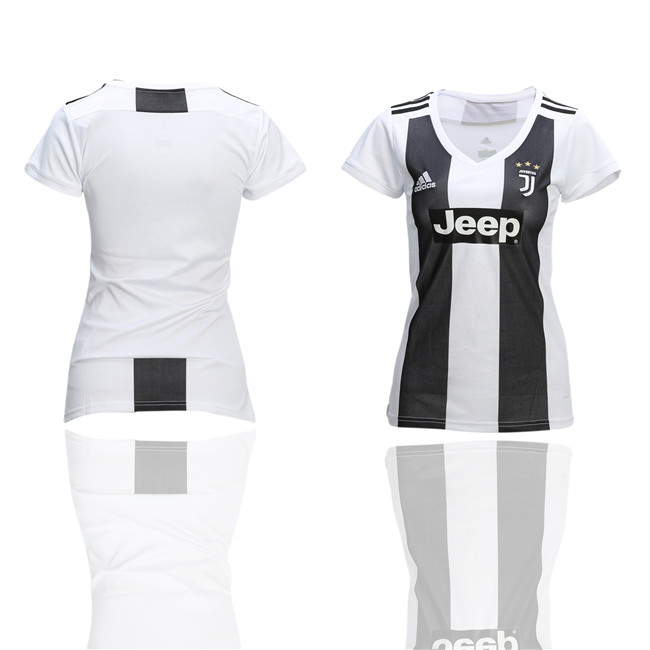 2018 19 Juventus Home Women Soccer Jersey