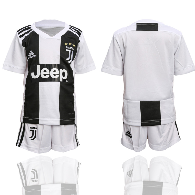 2018 19 Juventus Home Youth Soccer Jersey