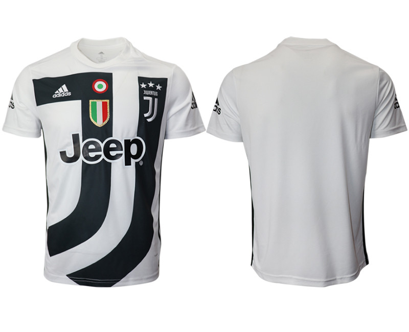 2018 19 Juventus White Training Soccer Jersey