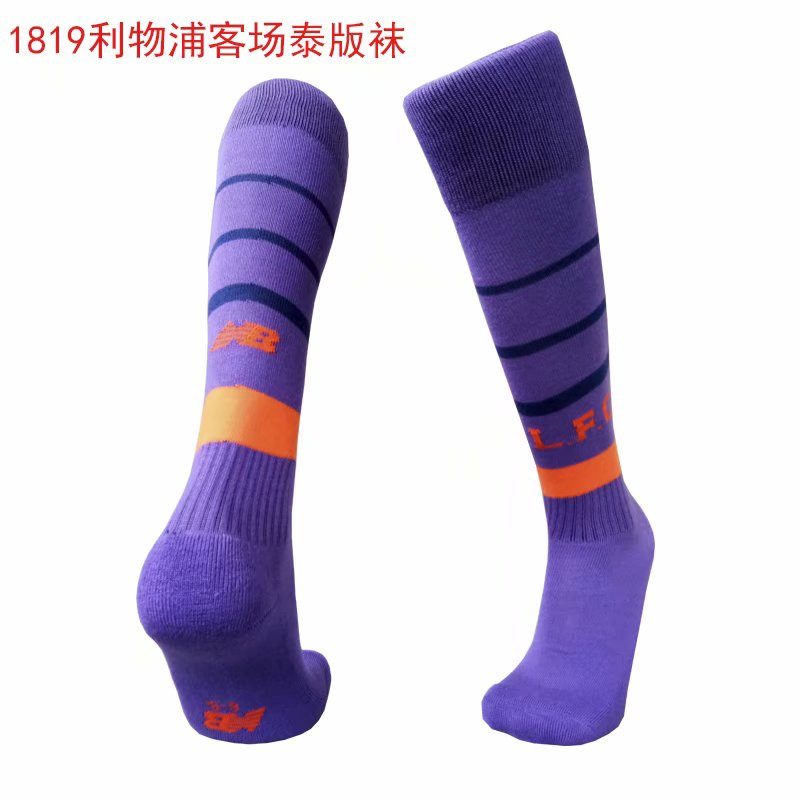 2018 19 Liverpool Away Soccer Socks