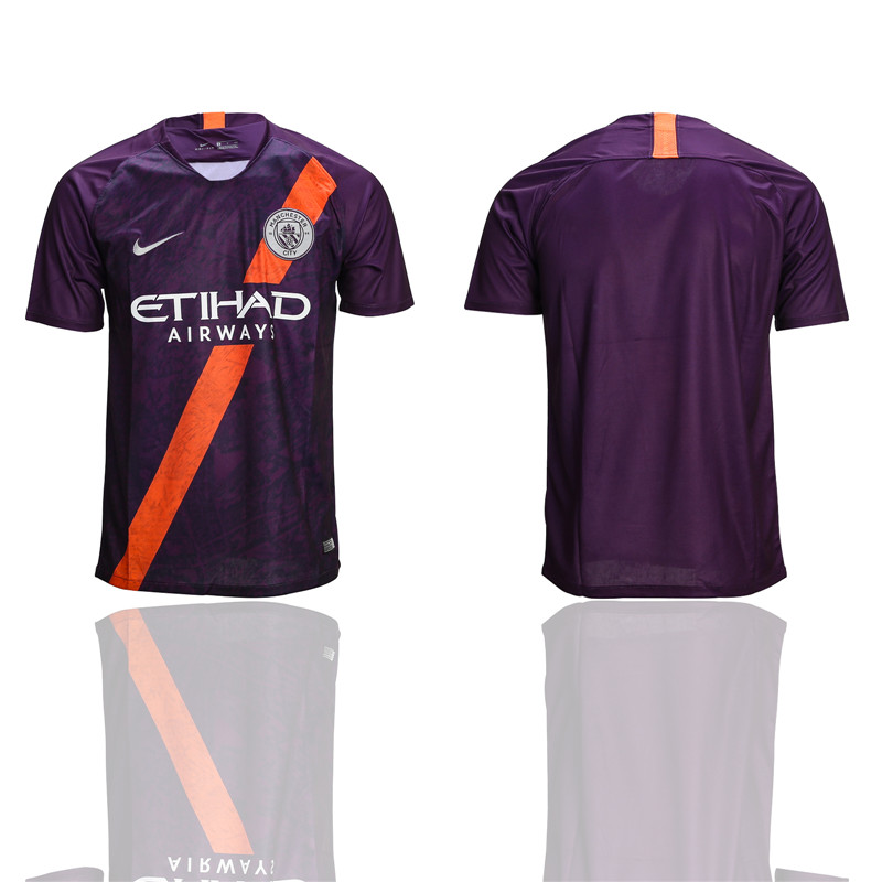 2018 19 Manchester City Third Away Soccer Jersey