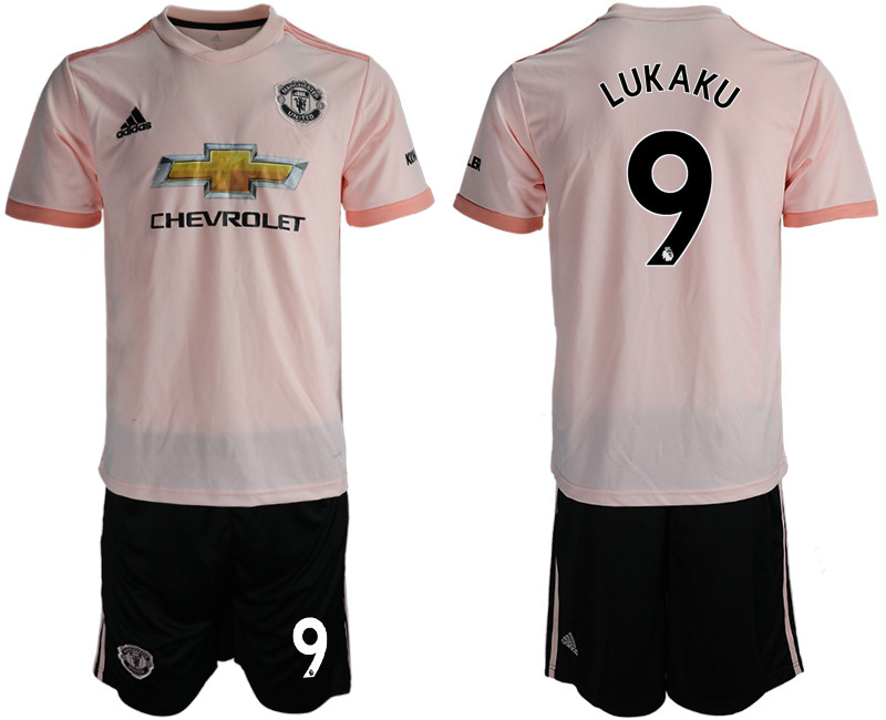 2018 19 Manchester United 9 LUKAKU Away Soccer Jersey