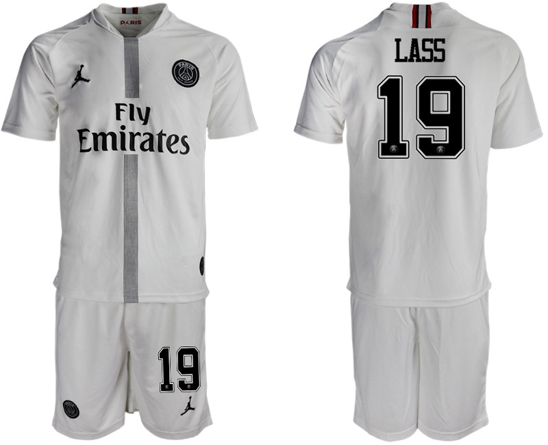 2018 19 Paris Saint Germain 19 LASS Away Jordan Goalkeeper Soccer Jersey