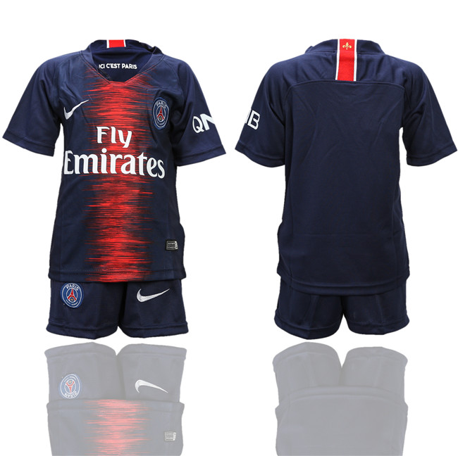 2018 19 Paris Saint Germain Home Youth Soccer Jersey