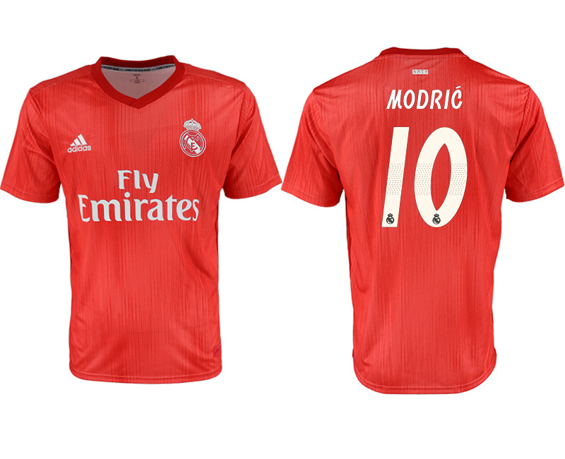 2018 19 Real Madrid 10 MODRIC Third Away Thailand Soccer Jersey