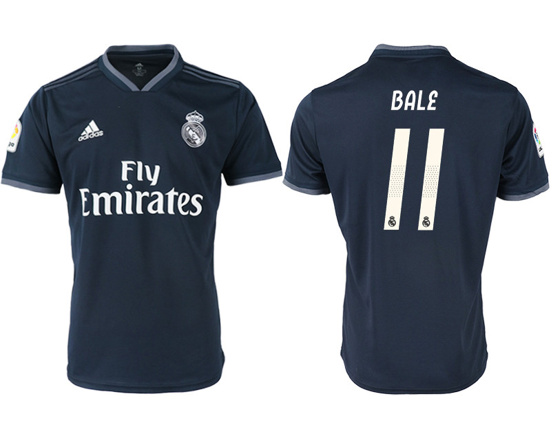 2018 19 Real Madrid 11 BALE Away Thailand Soccer Jersey