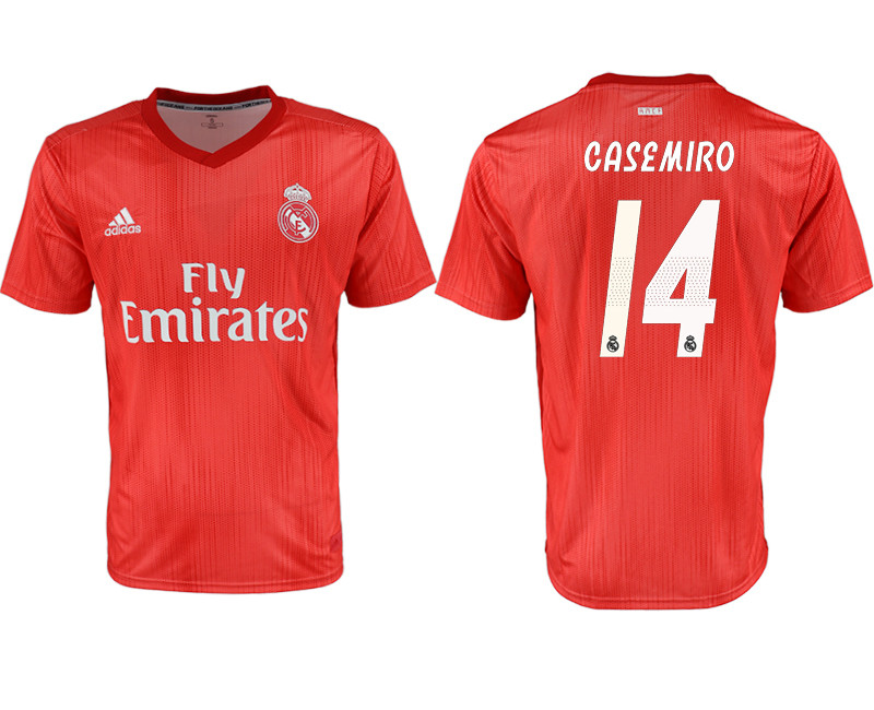 2018 19 Real Madrid 14 CASEMIRO Third Away Thailand Soccer Jersey