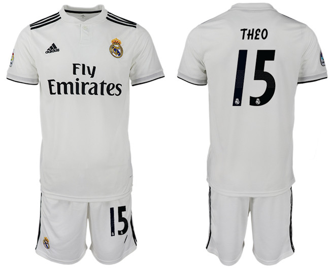 2018 19 Real Madrid 15 THEO Home Soccer Jersey