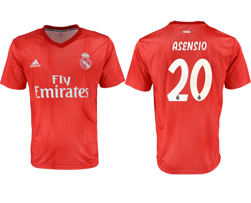 2018 19 Real Madrid 20 ASENSIO Third Away Thailand Soccer Jersey