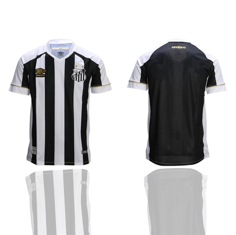 2018 19 Santos Home Thailand Soccer Jersey