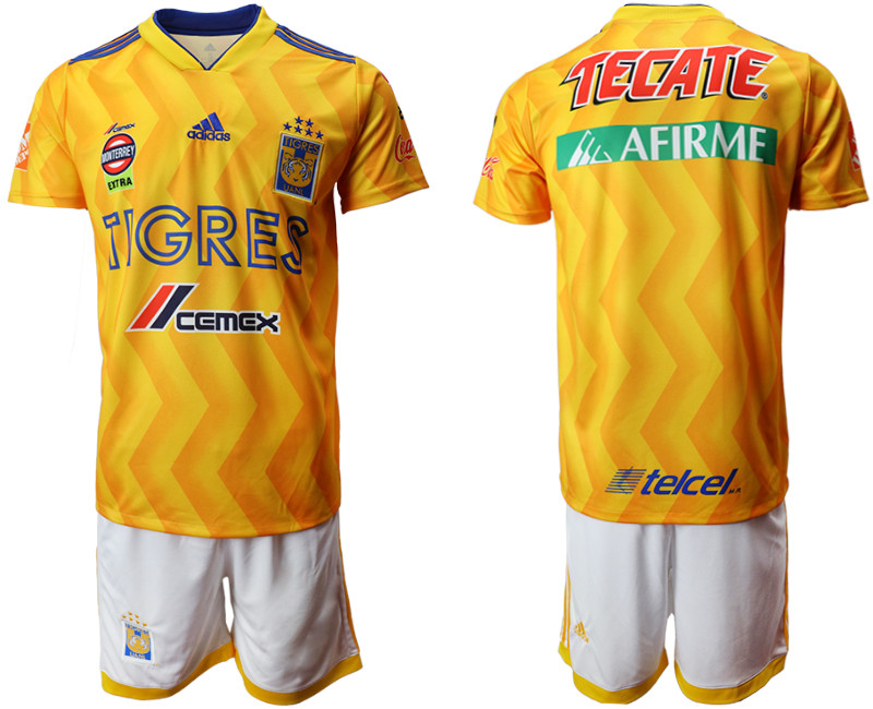 2018 19 Tigres UANL Home Soccer Jersey