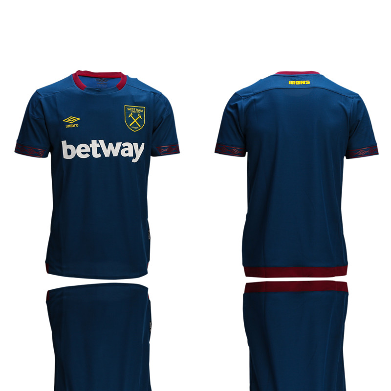 2018 19 West Ham Away Thailand Soccer Jersey