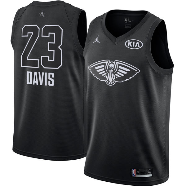 2018 All Star Game jersey #23 Anthony Davis Black jersey