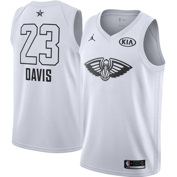 2018 All Star Game jersey #23 Anthony Davis White jersey