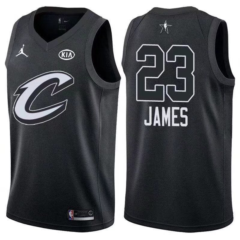 2018 All Star Game jersey #23 LeBron James Black jersey