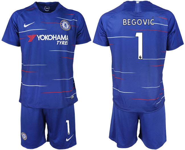 2019 19 Chelsea FC 1 BEGOVIC Home Soccer Jersey