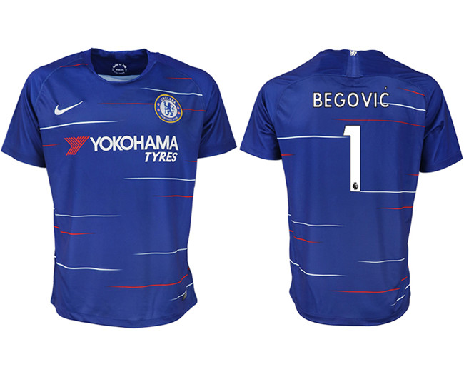 2019 19 Chelsea FC 1 BEGOVIC Home Thailand Soccer Jersey