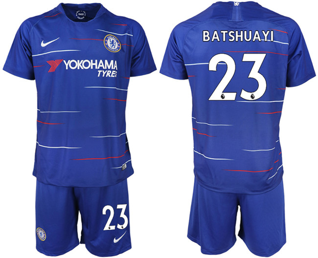 2019 19 Chelsea FC 23 BATSHUAYI Home Soccer Jersey