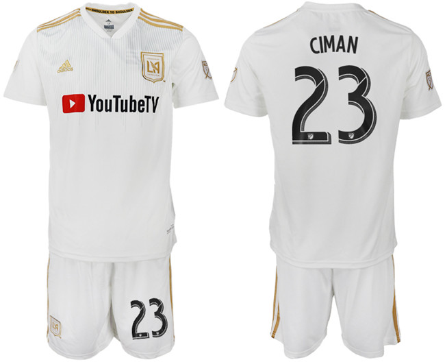 2019 19 Los Angeles FC 23 CIMAN Away Soccer Jersey