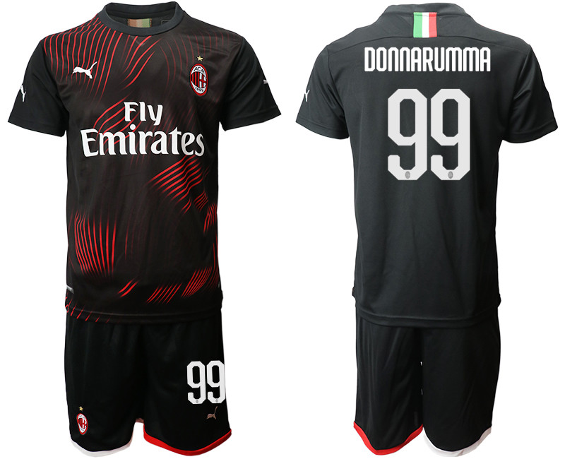 2019 20 AC Milan 99 DONNARUMMA Third Away Soccer Jersey