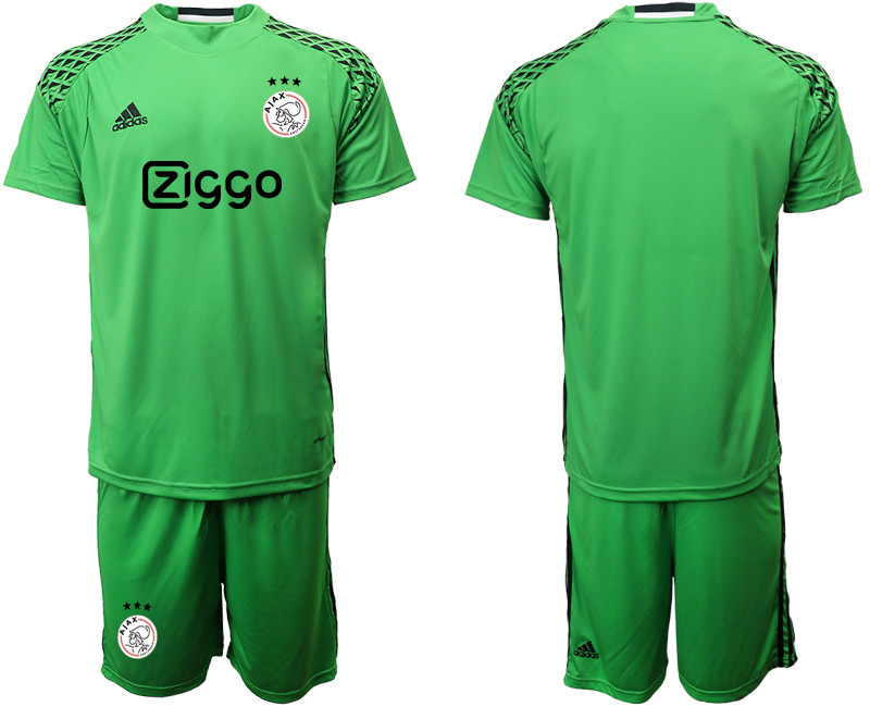 2019 20 Ajax Green Goalkeepe Soccer Jersey