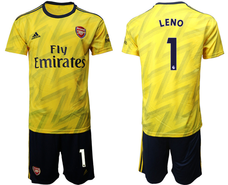 2019 20 Arsenal 1 LENO Away Soccer Jersey