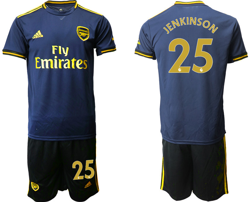 2019 20 Arsenal 25 JENKINSON Third Away Soccer Jersey