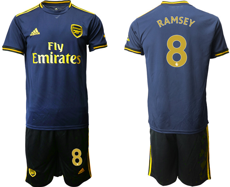 2019 20 Arsenal 8 RAMSEY Third Away Soccer Jersey