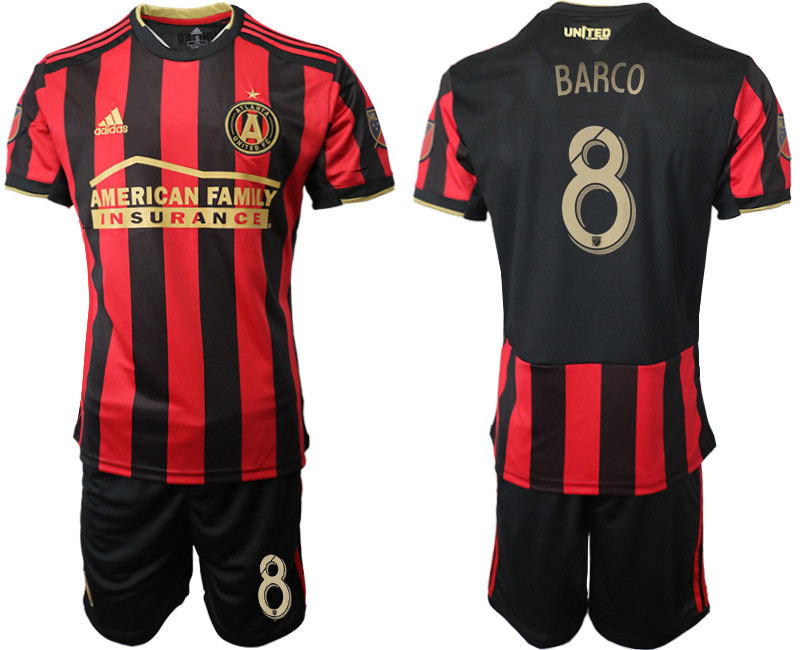 2019 20 Atlanta United FC 8 BARCO Home Soccer Jersey