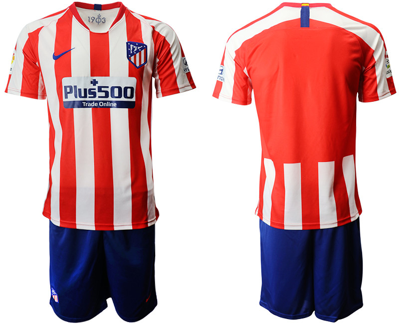 2019 20 Atletico Madrid Home Soccer Jersey