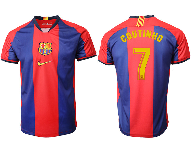 2019 20 Barcelona 7 COUTINHO Home Thailand Soccer Jersey