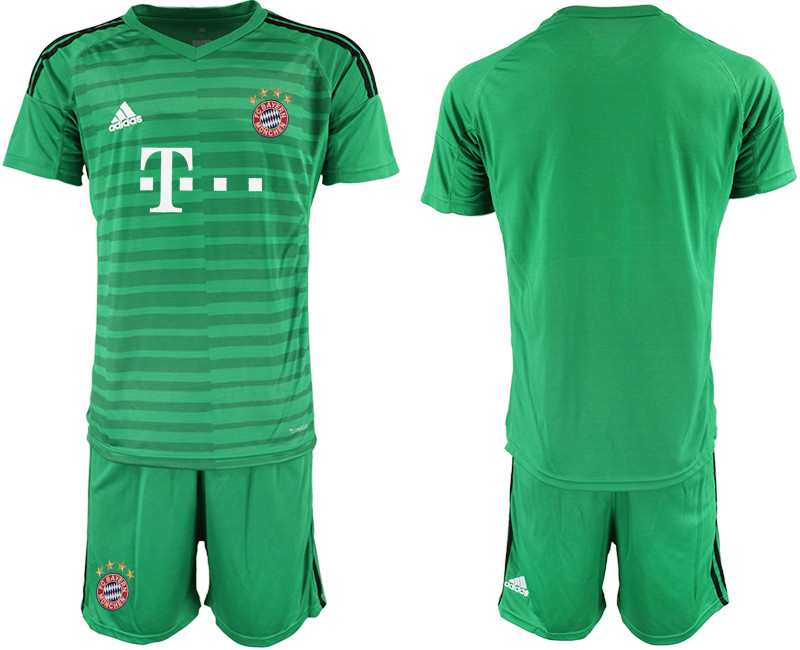 2019 20 Bayern Munchen Green Goalkeepe Soccer Jersey