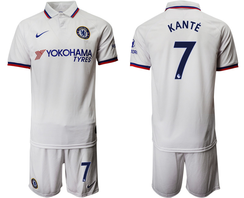 2019 20 Chelsea 7 KANTE Away Soccer Jersey