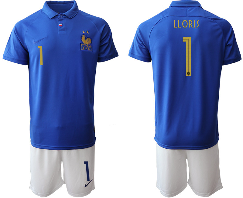2019 20 France 1 LLORIS 100th Commemorative Edition Soccer Jersey