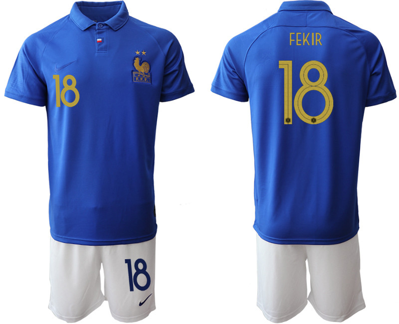 2019 20 France 18 FEKIR 100th Commemorative Edition Soccer Jersey